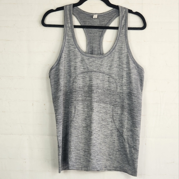 Lululemon Running Seamless Swiftly Tech Racerback Slate Gray 10 - Picture 3 of 14